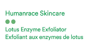 HUMANRACE SKINCARE LOTUS ENZYME EXFOLIATOR EXFOLIANT AUX ENZYMES DE LOTUS logo