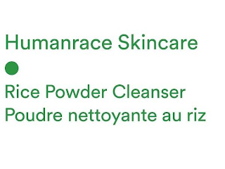 HUMANRACE SKINCARE RICE POWDER CLEANSER POUDRE NETTOYANTE AU RIZ logo