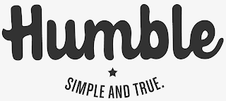 HUMBLE SIMPLE AND TRUE logo