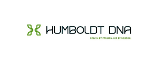HUMBOLDT DNA DRIVEN BY PASSION. LED BY SCIENCE logo