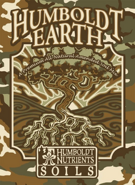 HUMBOLDT EARTH A PREMIUM ALL-NATURAL AMENDED SOIL MIX HUMBOLDT NUTRIENTS SOILS logo