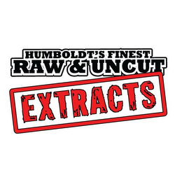 HUMBOLDT'S FINEST RAW & UNCUT EXTRACTS logo