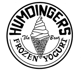 HUMDINGERS THE BEST FROZEN YOGURT logo