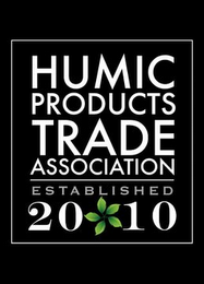HUMIC PRODUCTS TRADE ASSOCIATION ESTABLISHED 2010 logo