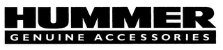 HUMMER GENUINE ACCESSORIES logo