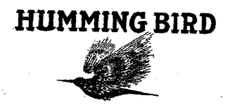 HUMMING BIRD logo
