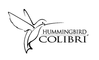 HUMMINGBIRD COLIBRI logo