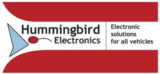 HUMMINGBIRD ELECTRONICS ELECTRONIC SOLUTIONS FOR ALL VEHICLES logo