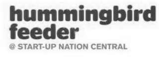 HUMMINGBIRD FEEDER @ START-UP NATION CENTRAL logo
