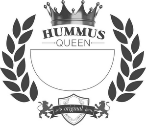 HUMMUS QUEEN ORIGINAL logo