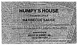 HUMPY'S HOUSE logo