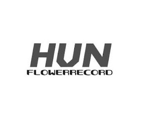 HUN FLOWERRECORD logo