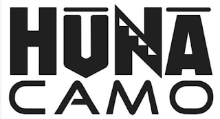HUNA CAMO logo