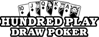 HUNDRED PLAY DRAW POKER logo