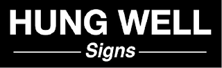 HUNG WELL SIGNS logo