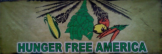 HUNGER FREE AMERICA logo