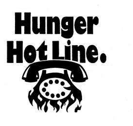 HUNGER HOT LINE. logo