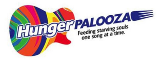 HUNGER PALOOZA FEEDING STARVING SOULS ONE SONG AT A TIME. logo