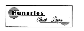 HUNGRIES CLASSIC BURGER logo