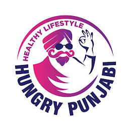 HUNGRY PUNJABI HEALTHY LIFESTYLE logo