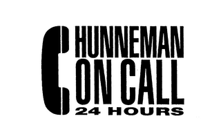 HUNNEMAN ON CALL 24 HOURS logo