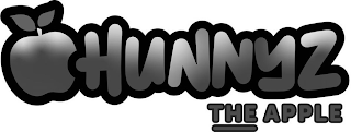 HUNNYZ THE APPLE logo
