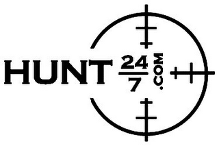 HUNT 24-7.COM logo