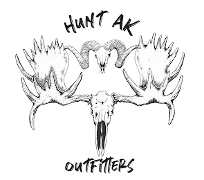 HUNT AK OUTFITTERS logo