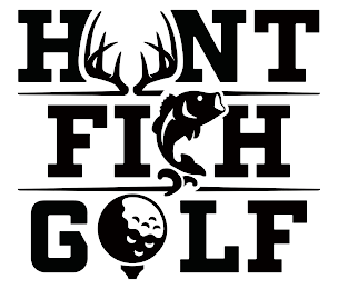 HUNT FISH  GOLF logo
