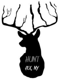 HUNT FLX, NY logo