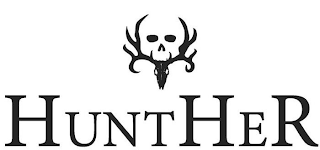 HUNT HER logo