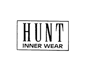 HUNT INNER WEAR logo