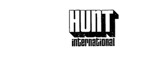 HUNT INTERNATIONAL logo