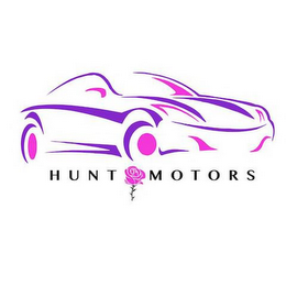 HUNT MOTORS logo
