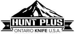 HUNT PLUS ONTARIO KNIFE U.S.A. 1889 logo