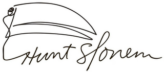 HUNT SLONEM logo