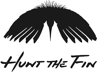 HUNT THE FIN logo