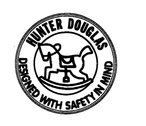 HUNTER DOUGLAS DESIGNED WITH SAFETY IN MIND logo