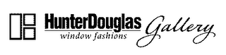 HUNTER DOUGLAS WINDOW FASHIONS GALLERY logo
