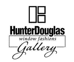 HUNTER DOUGLAS WINDOW FASHIONS GALLERY logo