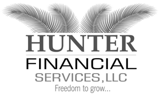 HUNTER FINANCIAL SERVICES, LLC FREEDOM TO GROW... logo