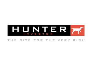 HUNTER INVESTOR THE SITE FOR THE VERY RICH logo