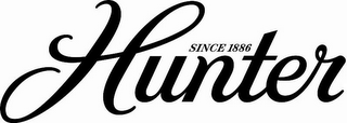 HUNTER SINCE 1886 logo