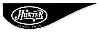 HUNTER SINCE 1886 logo