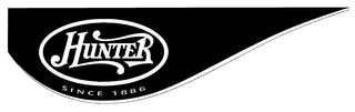 HUNTER SINCE 1886 logo