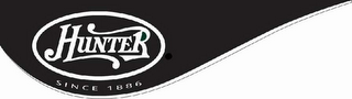 HUNTER SINCE 1886 logo