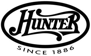 HUNTER SINCE 1886 logo