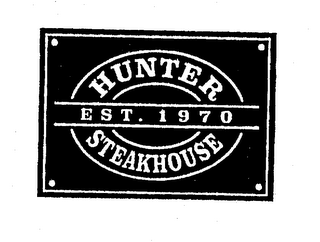 HUNTER STEAKHOUSE EST. 1970 logo