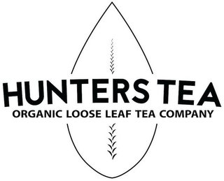 HUNTERS TEA ORGANIC LOOSE LEAF TEA COMPANY logo