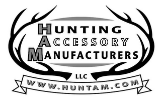 HUNTING ACCESSORY MANUFACTURERS LLC WWW.HUNTAM.COM logo